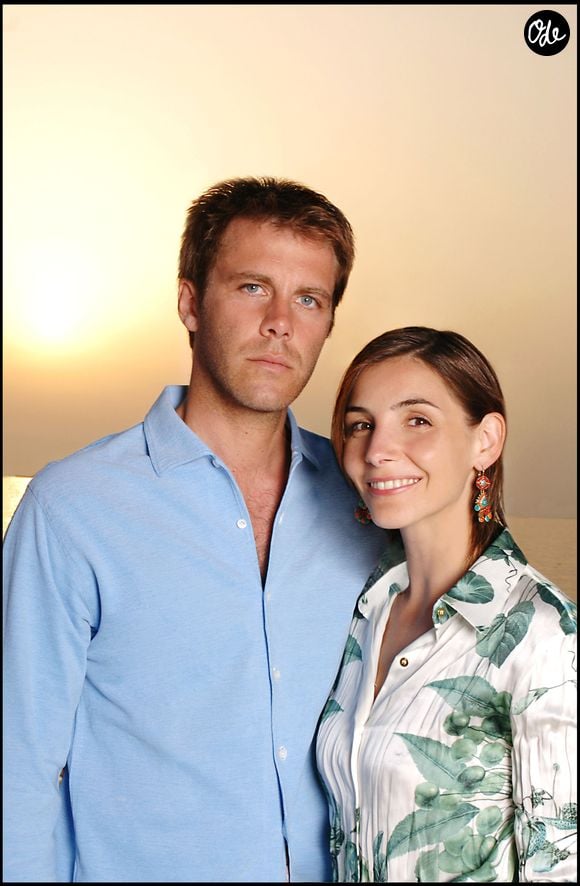 Exclusif - Le prince Emmanuel-Philibert de Savoie et Clotilde Courau en vacances à Amalfi. 

© Bestimage