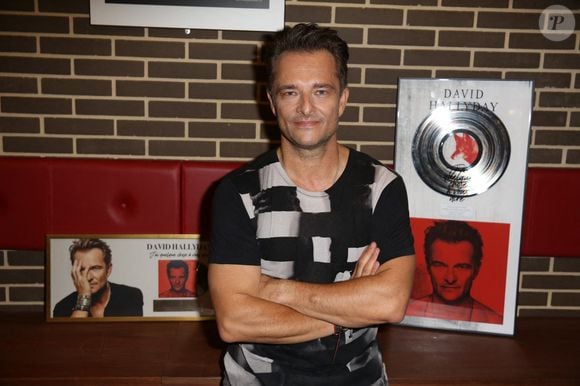 David Hallyday lors de la soirée de remise du Disque de Platine a David Hallyday, au Seguin Sound a Boulogne-Billancourt, France, le 25 juin 2019. © Domine Jerome/ABACA