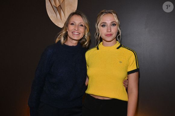 Exclusif - Alexandra Lamy, Chloe Jouannet assistant au Dîner Elle lors du 29ème Festival du Film de l'Alpe d'Huez à l'Alpe d'Huez, France le 20 janvier 2026. Photo by Julien Reynaud/APS-Medias/ABACAPRESS.COM