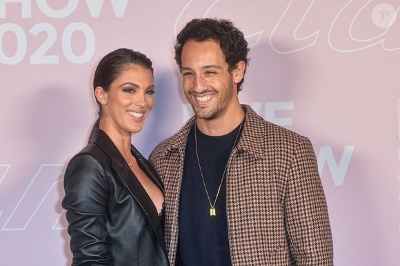 Iris Mittenaere et Diego El Glaoui - Photocall du défilé Etam Live Show 2020 à Paris le 29 septembre 2020.

© Pool Agence Bestimage