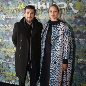 Exclusif - Guillaume Canet et sa compagne Marion Cotillard - Dîner de gala de la fondation Akuo suivi d’un concert privé de M.Chedid avec le collectif Lamomali au cabaret Lido, à Paris, France, le 17 janvier 2018. © Denis Guignebourg/Bestimage