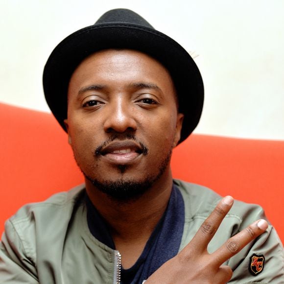 Le rappeur Soprano à l'Opéra Garnier Restaurant à Paris le 22 septembre 2014. Bestimage