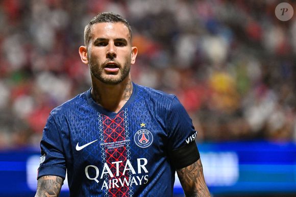 Coupe du Monde des Clubs de la FIFA Paris Saint Germain - FC Bayern M?nchen 05.07.2025 im Bild Lucas HERNANDEZ Paris SG 21 nach seiner roten Karte / Einzelfoto / Freisteller / FIFA Club World Cup : Paris Saint Germain - FC Bayern Muenchen, Mercedes Benz Stadium am 05.07.2025 / PAS EN VENTE AUX USA Coupe du Monde des Clubs de la FIFA Paris Saint Germain FC Bayern M ?nchen 05 07 2025 sur la photo Lucas HERNANDEZ Paris SG 21 après son carton rouge photo unique recadrée Coupe du Monde des Clubs de la FIFA Paris Saint Germain FC Bayern Muenchen, Mercedes Benz Stadium le 05 07 2025 NOT FOR SALE IN USA © Imago/Psnewz/Bestimage