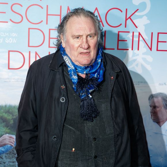 Ce jeudi 6 mars 2025, la décision est tombée pour l'acteur français de 76 ans, 

Gérard Depardieu à la première du film  "he Taste of Small Things" à Berlin le 12 janvier 2023.
©AGENCE / BESTIMAGE