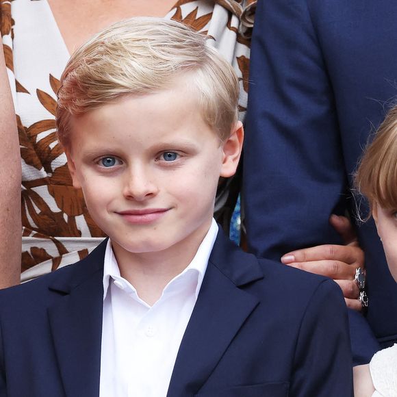 No Tabloïds - Traditionnel Pique Nique des Monégasques "U Cavagnetu" dans le Parc princesse Antoinette, en présence du prince et de la princesse de Monaco accompagnés par leurs enfants le prince Jacques de Monaco, marquis des Baux, et La princesse Gabriella de Monaco, comtesse de Carladès, à Monaco, le 7 septembre 2024. © Jean-Charles Vinaj/Pool Monaco/Bestimage