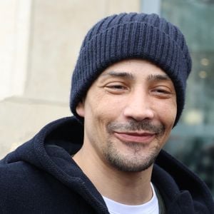 Exclusif - Steevy Boulay à la sortie des studios de RTL à Neuilly-sur-Seine, France, le 12 février 2025. © Bestimage