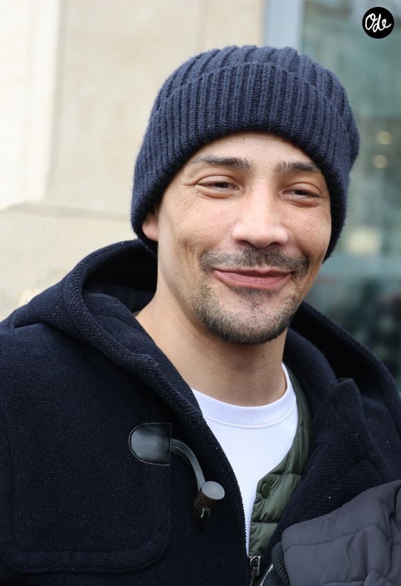 Exclusif - Steevy Boulay à la sortie des studios de RTL à Neuilly-sur-Seine, France, le 12 février 2025. © Bestimage