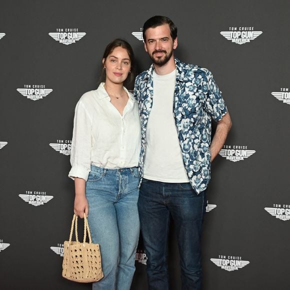 Un cas de figure inédit que l'imitateur a mis en avant. 

Marie-Ange Casta et son mari Marc-Antoine Le Bret - Avant-première du film "Top Gun Maverick" à l'UGC Normandie à Paris le 19 mai 2022. © Coadic Guirec/Bestimage