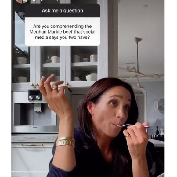 Crédit : Gwyneth Paltrow/Instagram  2025 - Meghan Markle et Gwyneth Paltrow ont jeté un froid sur une prétendue querelle en jouant ensemble dans une vidéo humoristique. (JLPPA / Bestimage).