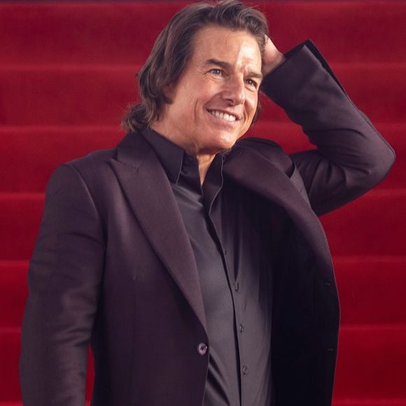 Tom Cruise sur le tapis rouge de "Mission Impossible : The Final Reckoning" à Mexico, le 21 mai 2025. © Cristian Leyva/ZUMA Press Wire