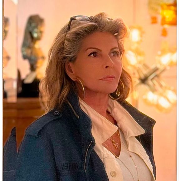 Caroline Margeridon n'a pas caché qu'elle n'avait pas le coeur à la fête