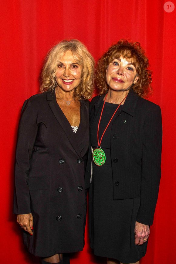 Grâce de Capitani, Fabienne Amiach lors de la soirée de clôture du 9ème Festiv'Allais le 20 octobre 2025, à Paris, France. Photo by ShootPix/ABACAPRESS.COM