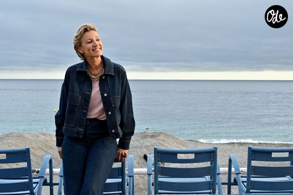 Alexandra Lamy pour le film "Louise Violet" - Sixième édition du festival Cinéroman dédié aux adaptations cinématographiques de roman à Nice le 1er octobre 2024. © Dominique Jacovides - Bruno Bebert / Bestimage