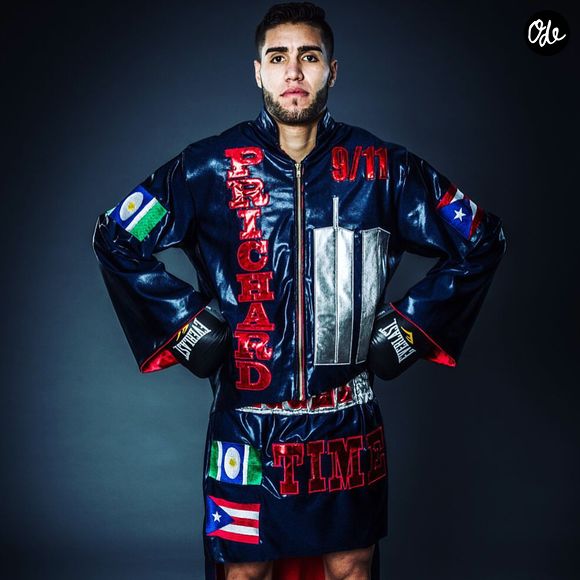 Son adversaire, lors du match qui a changé sa vie, s'est fait discret depuis. 
Photo Instagram @prichardcolon