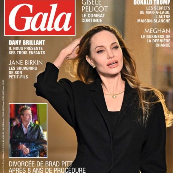 Angelina Jolie mise à l'honneur dans les colonnes de "Gala" ce jeudi 9 janvier 2025.
