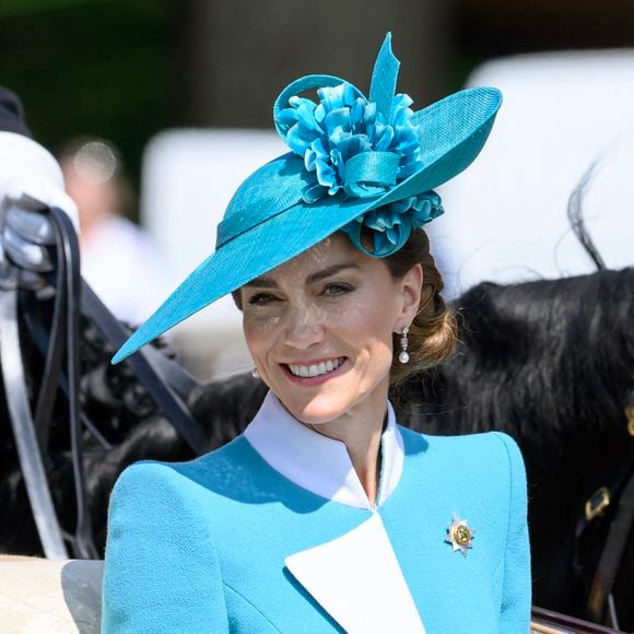La princesse de Galles assiste au défilé de l'anniversaire du roi, Trooping the Colour. Photo par Doug Peters/EMPICS/ABACAPRESS.COM