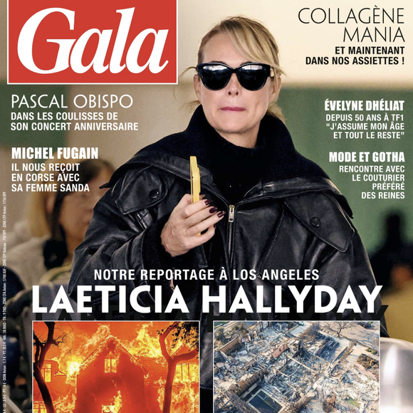 Capture d'écran de Gala, numéro du jeudi 16 janvier 2025