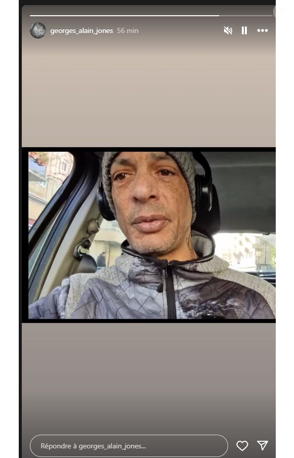 Georges-Alain (Star Academy), s'explique sur son absence, sur Instagram, le 26 février 2025