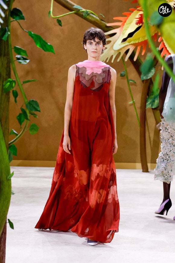 Défilé de mode Chanel Collection Haute Couture Automne/Hiver 2026-2027 lors de la Fashion Week de Paris (PFW) au Grand Palais, à Paris, France, le 7 juillet 2026. © Bestimage