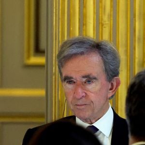 Bernard Arnault, Pdg de LVMH lors du dîner d’État en l’honneur du président brésilien et de sa femme au palais présidentiel de l’Élysée à Paris, France, le 5 juin 2025. 

© Dominique Jacovides / Bestimage