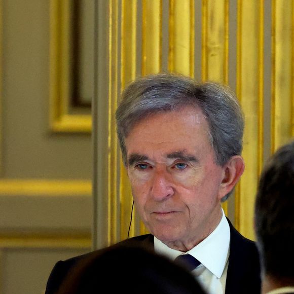 Bernard Arnault, Pdg de LVMH lors du dîner d’État en l’honneur du président brésilien et de sa femme au palais présidentiel de l’Élysée à Paris, France, le 5 juin 2025. 

© Dominique Jacovides / Bestimage