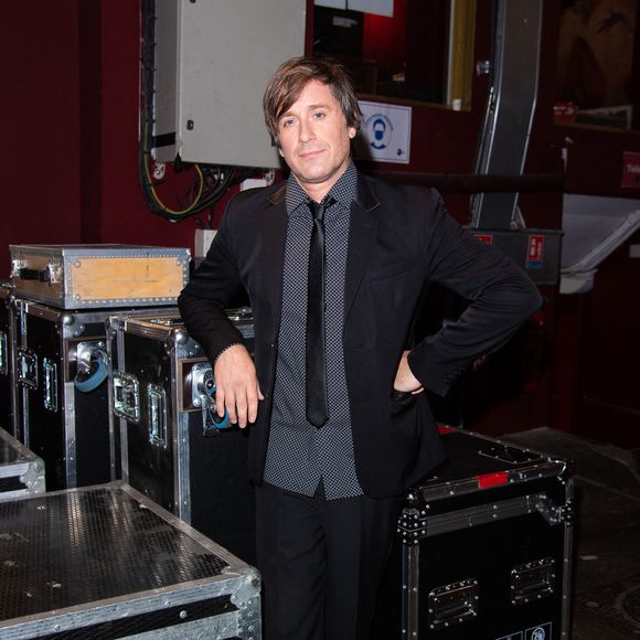 Exclusif - Thomas Dutronc - Backstage de l'enregistrement de l'émission "Chantons Aznavour" aux Folies Bergère à Paris, diffusée le 10 décembre 2021 à 21h05 sur France 3. © Pierre Perusseau / Bestimage