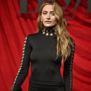 Paris Jackson arrive à The Business of Fashion Celebrates The BoF 500 Class of 2024 pendant la semaine de la mode à Paris, France, le 28 septembre 2024. Photo par Julien Reynaud/APS-Medias/ABACAPRESS.COM