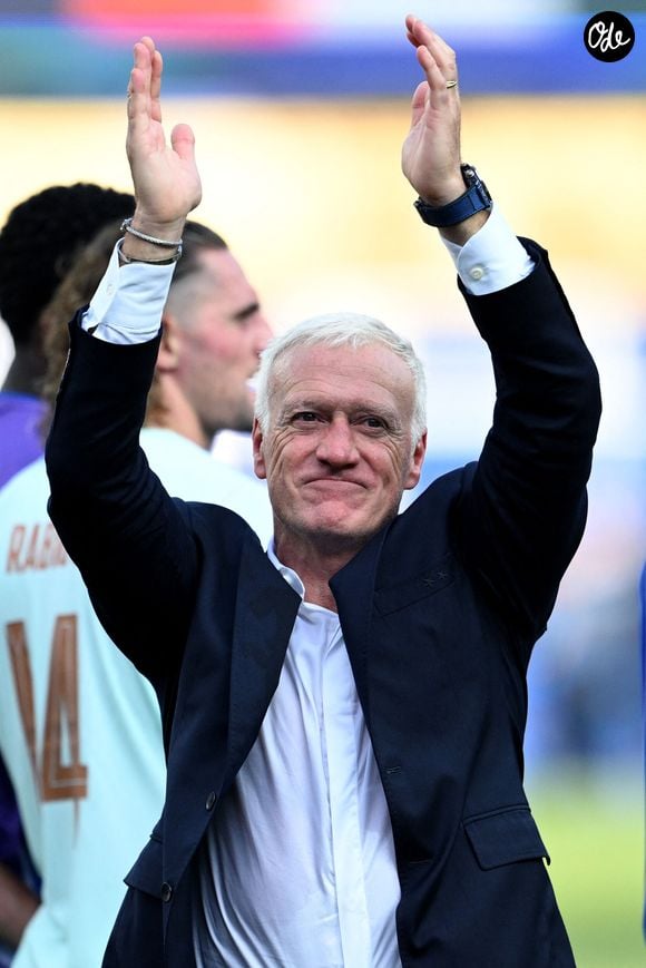 Didier Deschamps - Match de quart de finale "France - Maroc (2-0)" lors de la Coupe du Monde FIFA 2026 (FIFA World Cup 2026), le 9 juillet 2026.