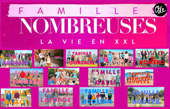 "Familles nombreuses, la vie en XXL" sur TF1