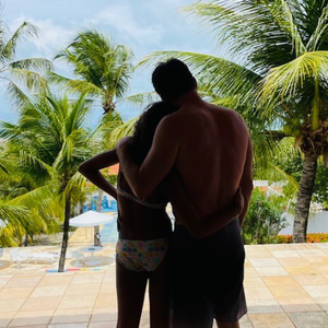 Dont Angia, née en 2011 de sa relation avec Daniela Beye
Samuel Le Bihan et sa fille Angia