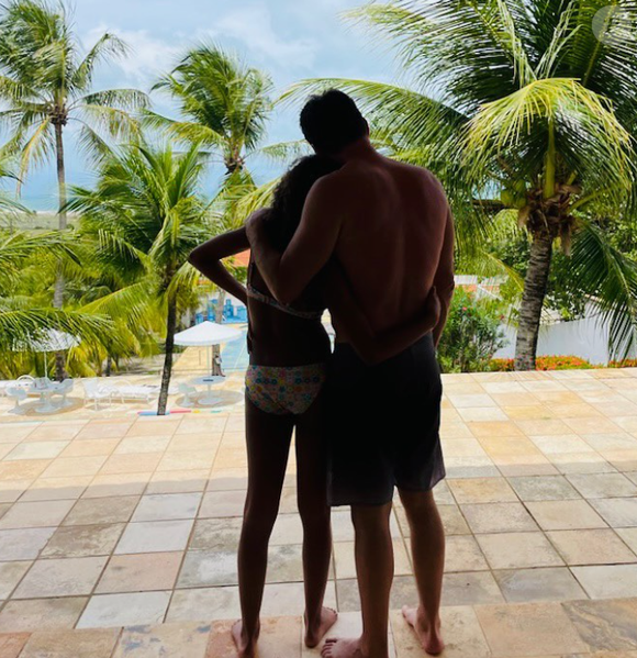 Dont Angia, née en 2011 de sa relation avec Daniela Beye
Samuel Le Bihan et sa fille Angia