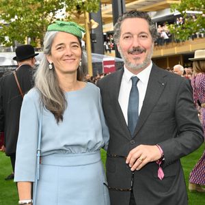 Guillaume Gallienne avec sa femme Amandine - Qatar Prix de l'Arc de Triomphe à l'hippodrome Paris Longchamp le 2 octobre 2022. © Coadic Guirec/Bestimage/Bestimage