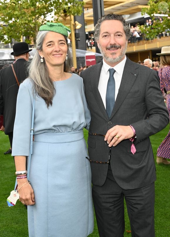 Guillaume Gallienne avec sa femme Amandine - Qatar Prix de l'Arc de Triomphe à l'hippodrome Paris Longchamp le 2 octobre 2022. © Coadic Guirec/Bestimage/Bestimage