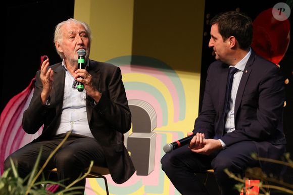 Pierre Gagnaire Président d'honneur du 20ème Festival du livre Gourmand (14 au 16 novembre 2025) au Théâtre de Périgueux, le 14 novembre 2025. Emeric Lavitola, Maire de Périgueux. ©Jean-Marc LHOMER/Bestimage.