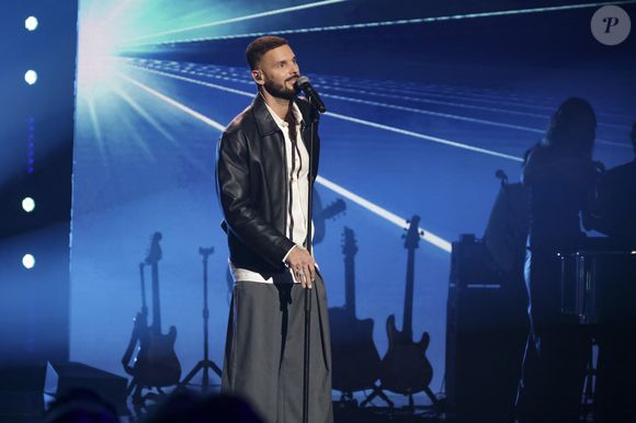 Exclusif - Matt Pokora, lors de l'enregistrement de l'émission "La fête de la chanson française - 20 ans d'émotions" présentée par L.Thilleman et A.Manoukian, et diffusée le 17 avril sur France 3 à Paris, France, le 9 décembre 2025. © Jack Tribeca/Bestimage