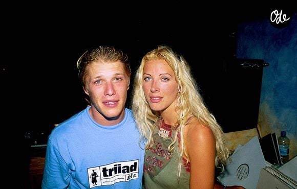 Jean-Edouard et Loana de "Loft Story" lors de la Soirée Guetta à Ibiza.

© RACHID BELLAK / BESTIMAGE