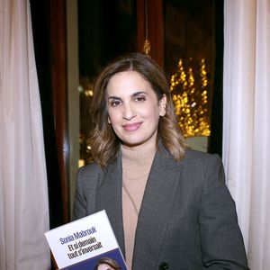 Exclusif - Sonia Mabrouk - Personnalités au cocktail des écrivains au Fouquet's à Paris. Le 27 novembre 2024
© Cédric Perrin / Bestimage