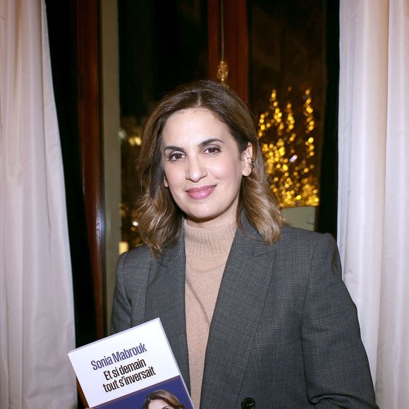 Exclusif - Sonia Mabrouk - Personnalités au cocktail des écrivains au Fouquet's à Paris. Le 27 novembre 2024
© Cédric Perrin / Bestimage