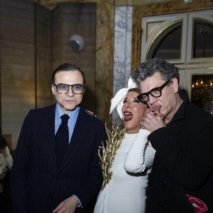 Bertrand Burgalat, Hélène in Paris, Marc Lavoine - Hélène in Paris présente son nouvel album à l'Hôtel de Crillon, A Rosewood Hotel à Paris le 4 février 2025.

© Jack Tribeca / Bestimage