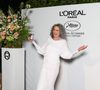De même qu'Andie MacDowell, ambassadrice de L'Oréal Paris depuis 40 ans.
Andie MacDowell au dîner L'Oréal Paris en l'honneur des femmes du cinéma lors du 78ème Festival International du Film de Cannes, le 14 mai 2025.
Photo : Lionel Urman / Bestimage
