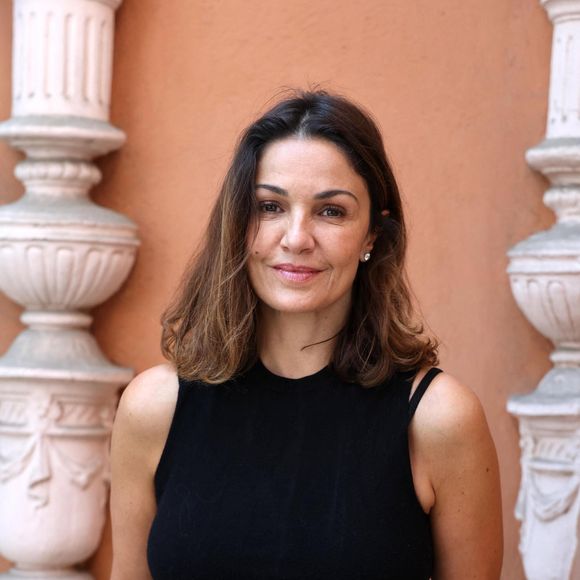 Exclusif - Lecture de "Birmane", roman de C.Ono-Dit-Biot, avec Nadia Farès à l'Artistique dans le cadre de la 6ème édition du festival Cinéroman. Le festival Cinéroman, qui se tient à Nice jusqu'au 5 octobre, met à l'honneur les films adaptés de romans. © Dominique Jacovides - Bruno Bebert / Bestimage