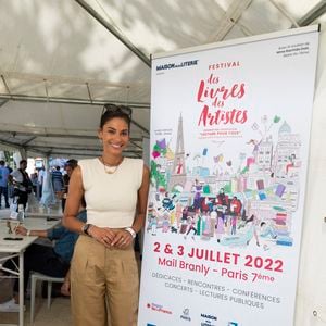 Exclusif - Tatiana Silva - Festival des Livres et des Artistes organisé par l'association "Lecture pour Tous" engagée dans la lutte contre l'illettrisme au Mail Branly à Paris le 2 juillet 2022.
© Pierre Perusseau / Jack Tribeca / Bestimage