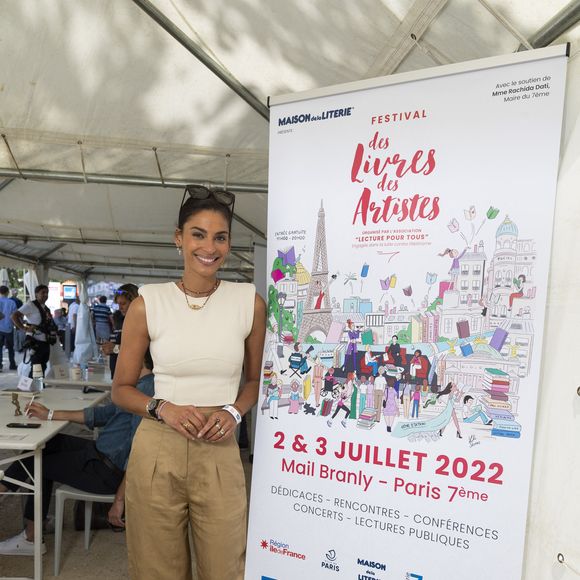 Exclusif - Tatiana Silva - Festival des Livres et des Artistes organisé par l'association "Lecture pour Tous" engagée dans la lutte contre l'illettrisme au Mail Branly à Paris le 2 juillet 2022.
© Pierre Perusseau / Jack Tribeca / Bestimage