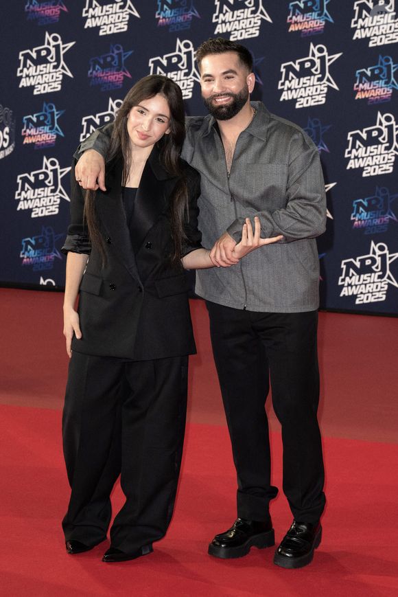 Kendji Girac et Ambre participent à la 27ème édition des NRJ Music Awards le 31 octobre 2025 à Cannes, France. Photo par David NIVIERE/ABACAPRESS.COM