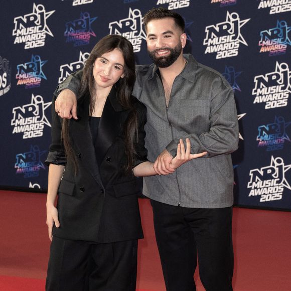 Kendji Girac et Ambre participent à la 27ème édition des NRJ Music Awards le 31 octobre 2025 à Cannes, France. Photo par David NIVIERE/ABACAPRESS.COM