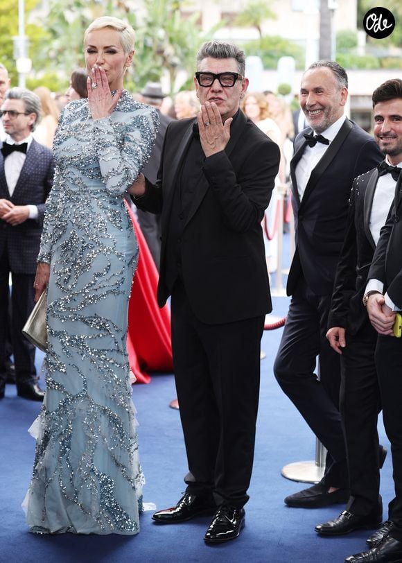 Adriana Karembeu et son compagnon Marc Lavoine lors de la cérémonie de clôture du 65e Festival de télévision de Monte-Carlo, le 16 juin 2026.
© Denis Guignebourg / Bestimage
