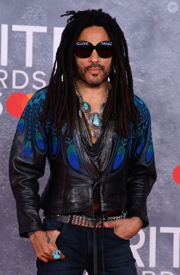 Lenny Kravitz au photocall des BRIT Awards 2025 à l'O2 Peninsula Square de Londres, Royaume Uni, le 1er mars 2025. © Justin Goff/GoffPhotos/Bestimage