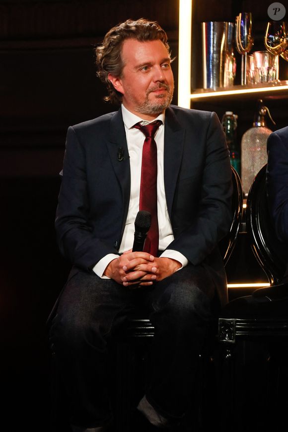 Exclusif - Alex Vizorek lors de l'enregistrement de l'émission "Laurent Gerra, l'anniversaire événement" présentée par S.Bern et qui sera diffusée le 7 juin 2025 sur France 2, au théâtre Marigny, à Paris, France, le 28 avril 2025. © Clovis-Moreau/Bestimage