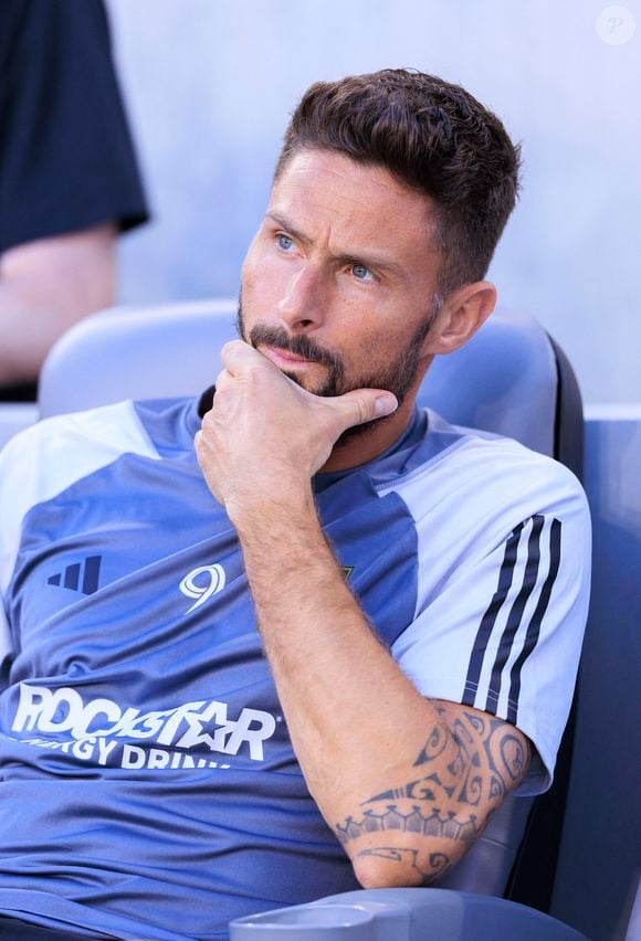 Olivier Giroud à Los Angeles. Zuma Press / Bestimage