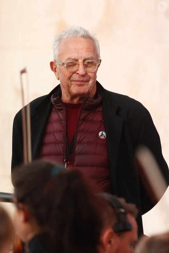 Exclusif - Michel Fields - Emission "Le concert pour la paix" sur les Champs-Elysées à Paris, retransmis en direct sur France 2, le 8 mai 2025. © Christophe Clovis - Pierre Perusseau / Bestimage